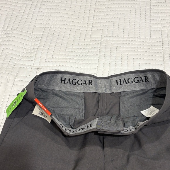 Haggar Men's Dress Pants - Dark Gray - Picture 5 of 6